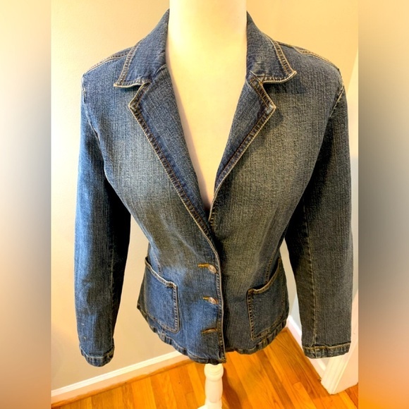 Pazo Vintage classic denim jacket, size 10 - Picture 1 of 6